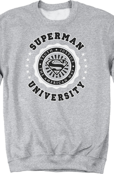 Superman University DC Comics Sweatshirt