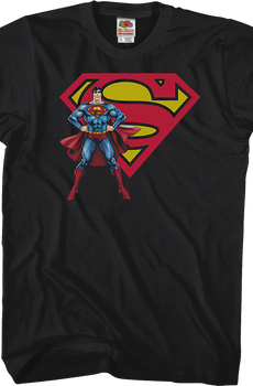Superman With Logo DC Comics T-Shirt