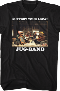 Support Your Local Jug-Band Emmet Otter T-Shirt