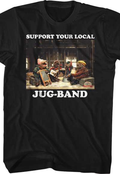 Support Your Local Jug-Band Emmet Otter T-Shirt