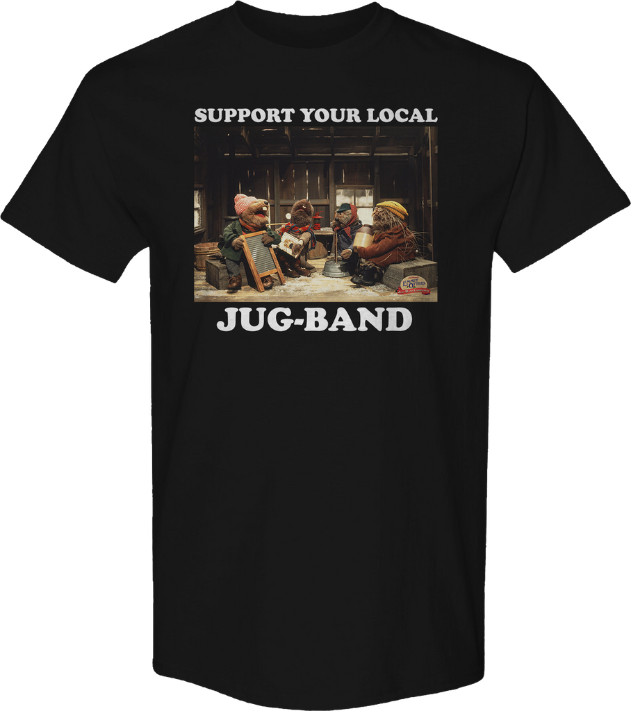 Support Your Local Jug-Band Emmet Otter T-Shirt