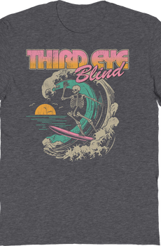 Surf Skeleton Third Eye Blind T-Shirt