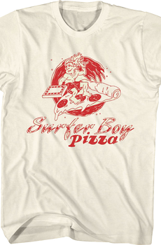 Surfer Boy Pizza Stranger Things T-Shirt