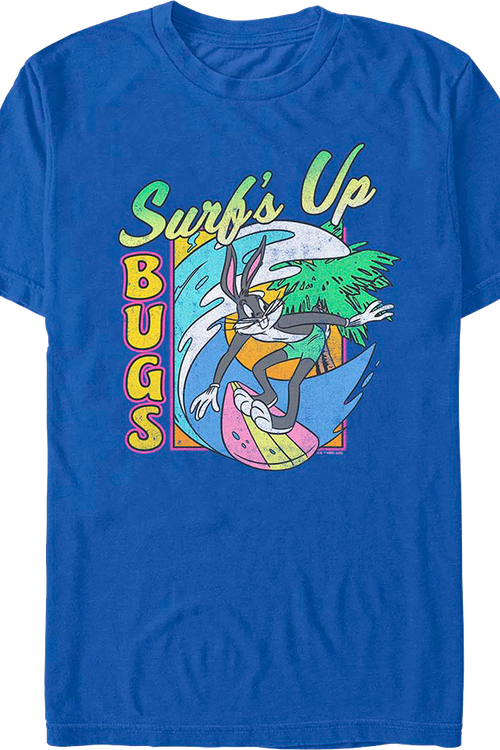 Surf's Up Bugs Bunny Looney Tunes T-Shirtmain product image