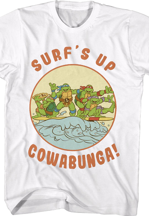 Surf's Up Teenage Mutant Ninja Turtles T-Shirt