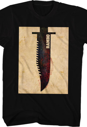 Survival Knife Rambo T-Shirt