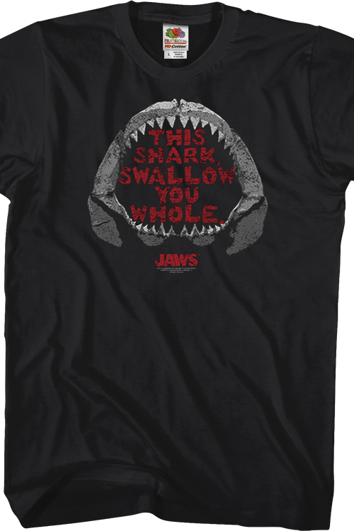 Swallow You Whole Jaws T-Shirtmain product image