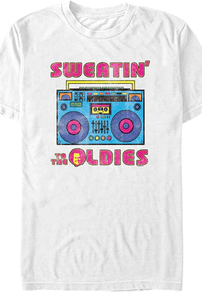 Sweatin' To The Oldies Boombox Richard Simmons T-Shirt