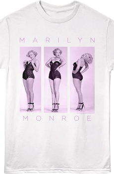 Swim Suit Panels Marilyn Monroe T-Shirt