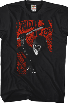 Swinging Ax Friday the 13th T-Shirt
