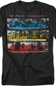 Synchronicity Album Cover The Police T-Shirt
