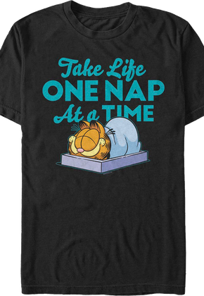 Take Life One Nap At A Time Garfield T-Shirt