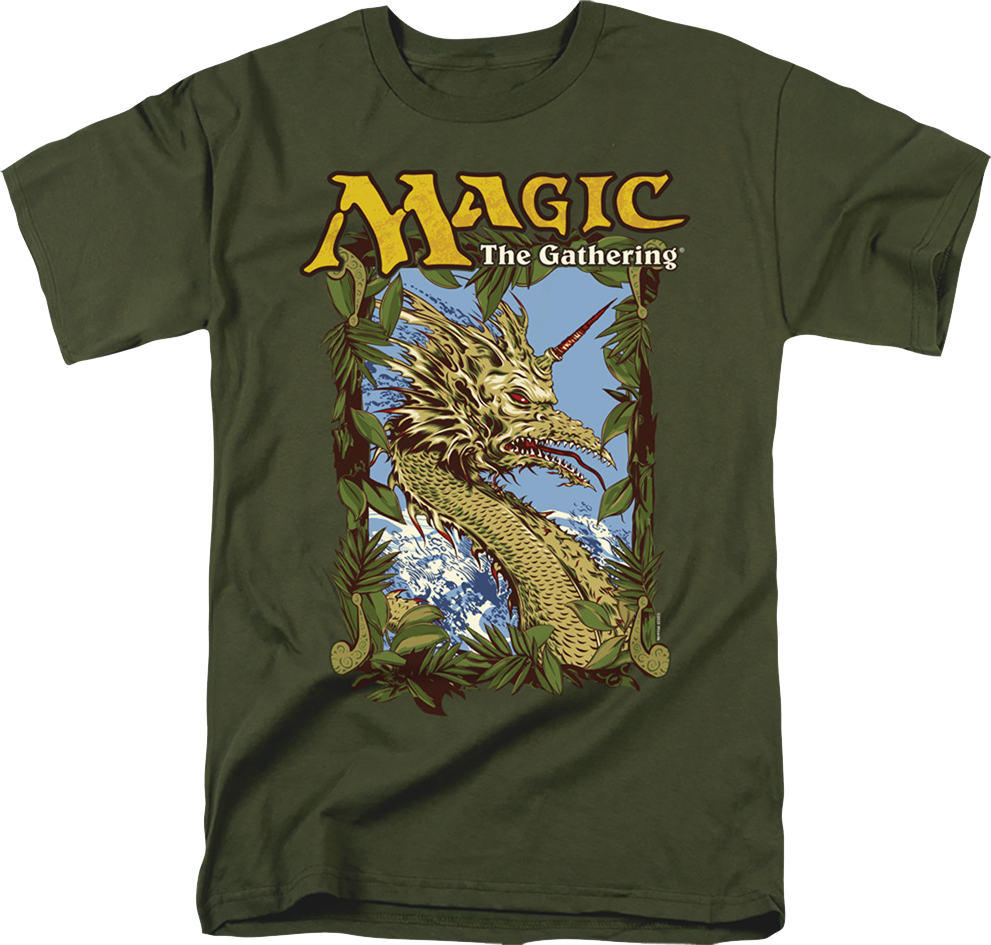 Taniwha Magic The Gathering T-Shirt Taniwha Magic The Gathering T-Shirt