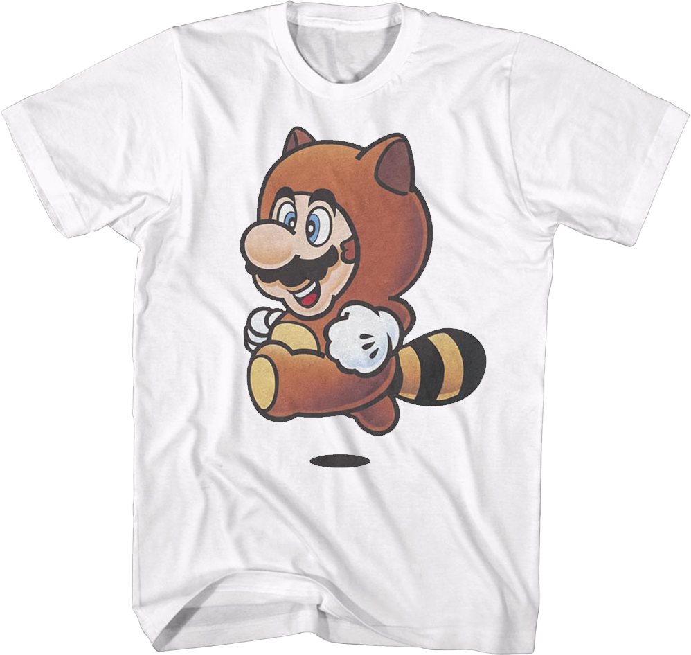 Tanooki Mario Super Mario T-Shirt