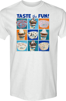 Taste the Fun Collage Dippin' Dots T-Shirt
