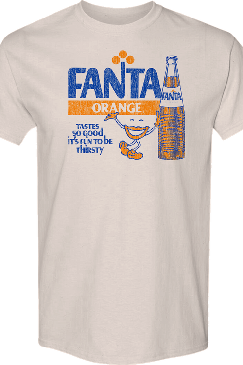 Tastes So Good It's Fun To Be Thirsty Fanta T-Shirtmain product image