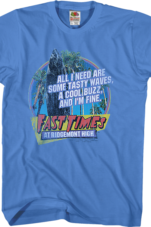 Tasty Waves Fast Times Shirtmain product image
