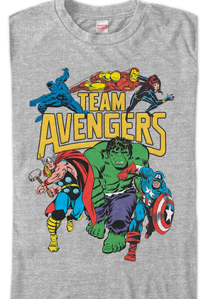 Team Avengers Marvel Comics T-Shirt