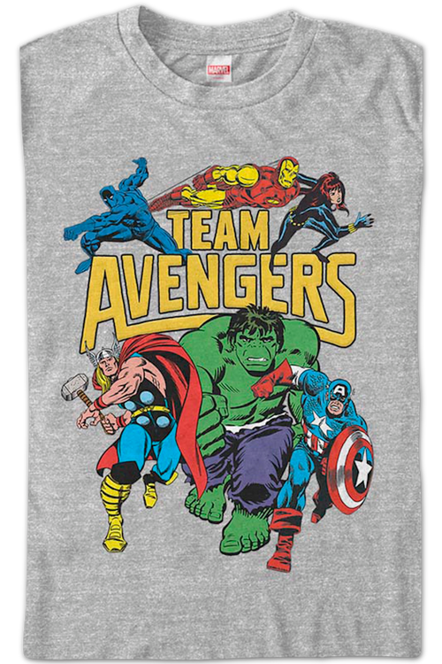 Team Avengers Marvel Comics T-Shirtmain product image