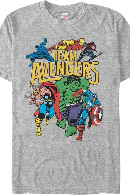 Team Avengers Marvel Comics T-Shirtmain product image