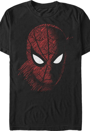 Tech Portrait Spider-Man T-Shirt