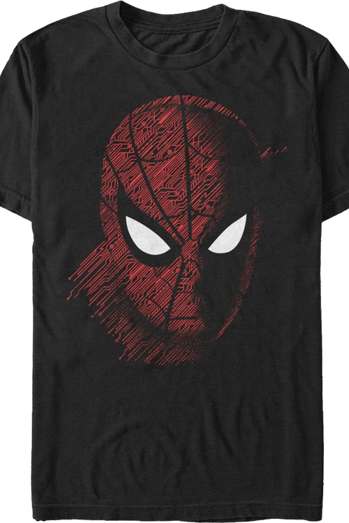 Tech Portrait Spider-Man T-Shirtmain product image