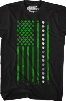 Shamrock Flag St. Patrick's Day T-Shirt