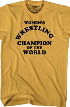 Women's Wrestling Champion T-Shirt