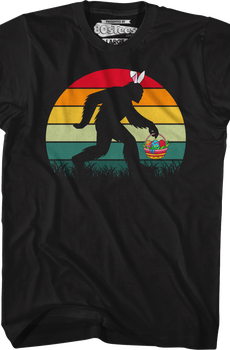 Retro Easter Bigfoot T-Shirt