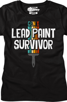 Womens Gen X Lead Paint Survivor Shirt