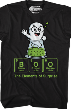 Boo The Elements of Surprise T-Shirt