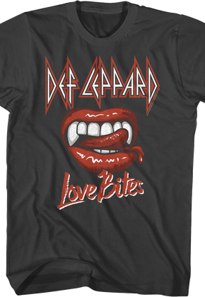 Teeth Love Bites Def Leppard T-Shirt