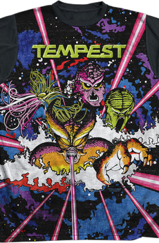 Tempest Enemies Attack Atari T-Shirt