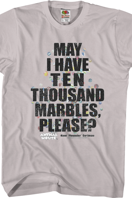 Ten Thousand Marbles Animal House T-Shirtmain product image