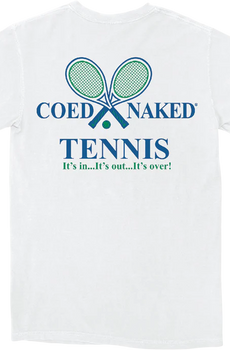 Tennis Coed Naked T-Shirt