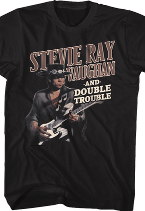 Texas Flood Stevie Ray Vaughan and Double Trouble T-Shirt