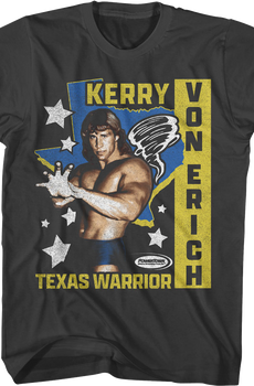 Texas Warrior Stars Kerry Von Erich T-Shirt