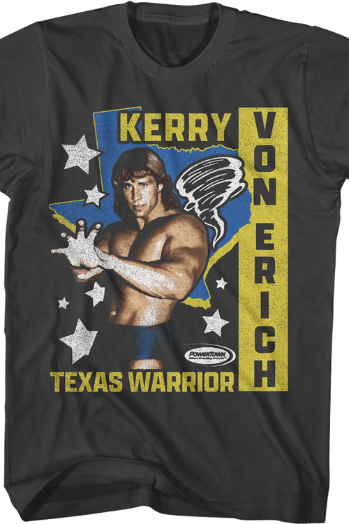Texas Warrior Stars Kerry Von Erich T-Shirtmain product image