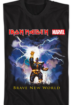 Thanos Brave New World Iron Maiden T-Shirt