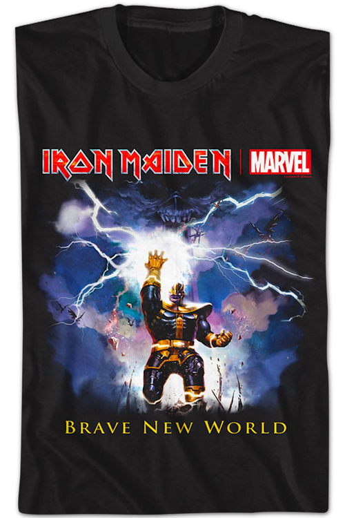 Thanos Brave New World Iron Maiden T-Shirtmain product image