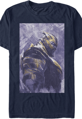 Thanos Painting Marvel Comics T-Shirt