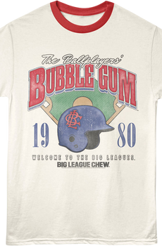 The Ballplayers' Bubble Gum Big League Chew Ringer Shirt