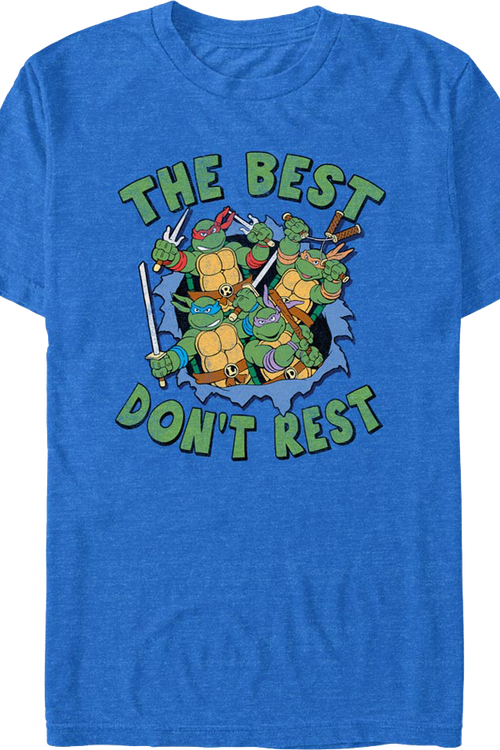 The Best Don't Rest Teenage Mutant Ninja Turtles T-Shirtmain product image