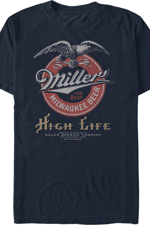 The Best Milwaukee Beer Miller High Life T-Shirtmain product image