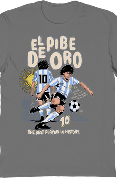 The Best Player In History Diego Maradona T-Shirt