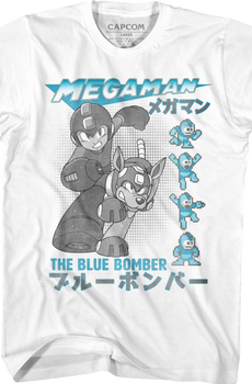 The Blue Bomber Mega Man T-Shirt