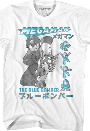 The Blue Bomber Mega Man T-Shirt