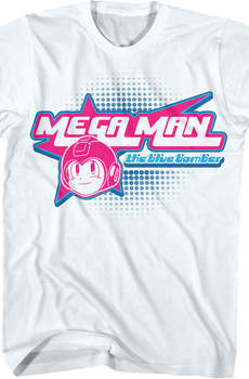The Blue Bomber Star Logo Mega Man T-Shirt