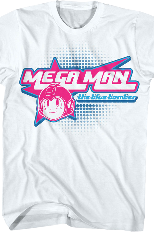 The Blue Bomber Star Logo Mega Man T-Shirtmain product image