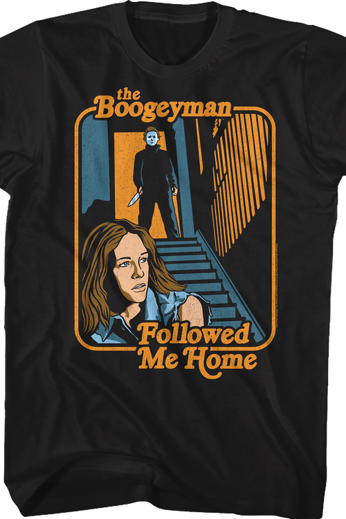The Boogeyman Followed Me Home Halloween T-Shirtmain product image